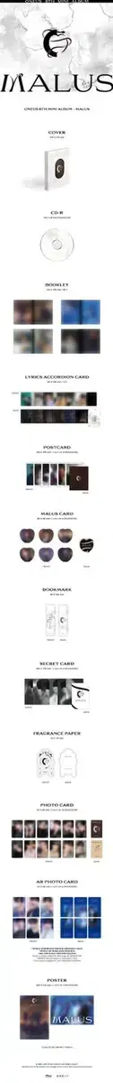 Oneus sealed album Malus Mini 8th Edition