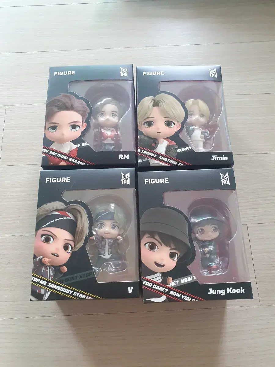 Unsealed) bangtan Titan Microphone Drop Nam Jun jimin v jungkook Sell Figures