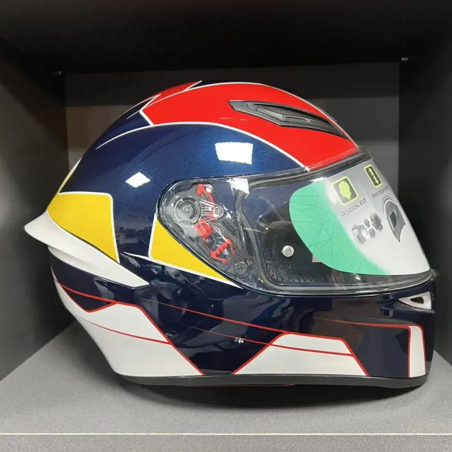 AGV K-1 PITLANE BLUE/RED/YELLOW  사이즈L