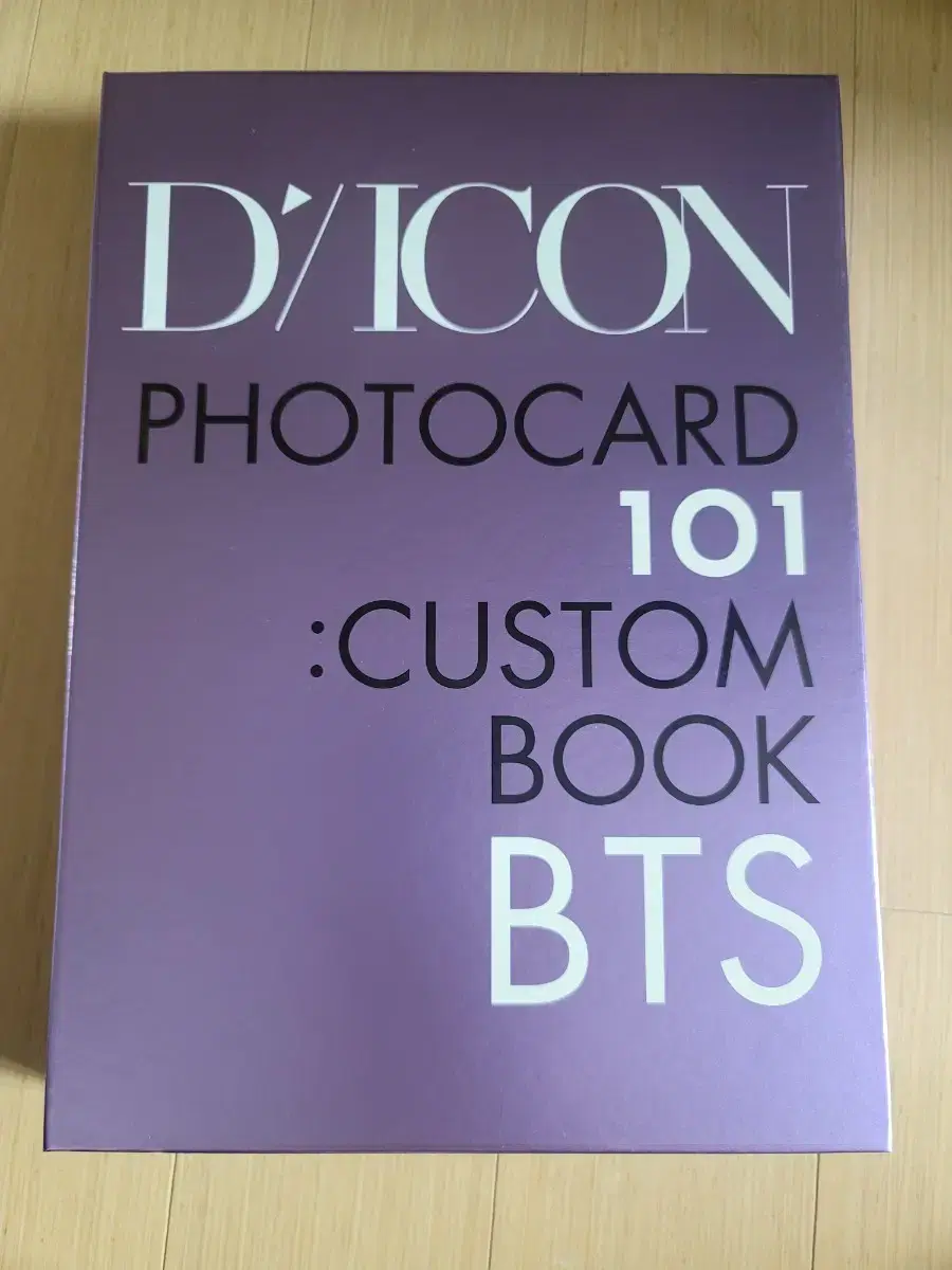 BTS D-Ikon Photo Card Customization Book 101