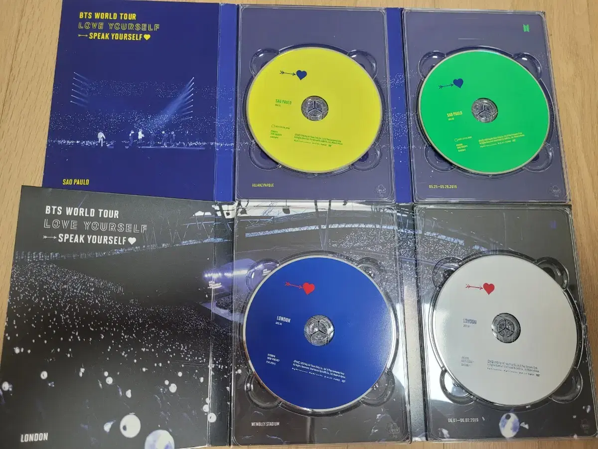 BTS bangtan BTS São Paulo DVD London Wembley dvd Deepdee