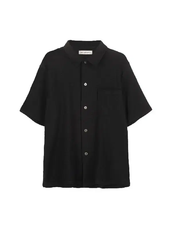 [46] SS22 Haregashi Black Half Shirt