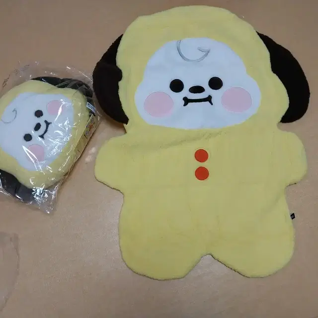 방탄 bt21 치미 베이비 부클 얼굴쿠션 무릎담요