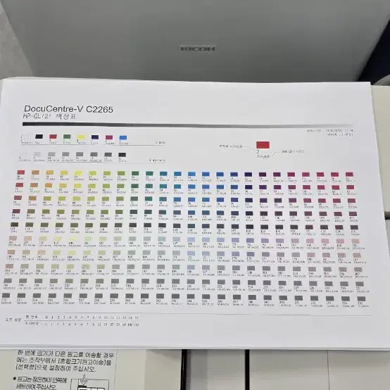 후지제록스 A3칼라복사기입니다 DCVC2265 4만장사용
