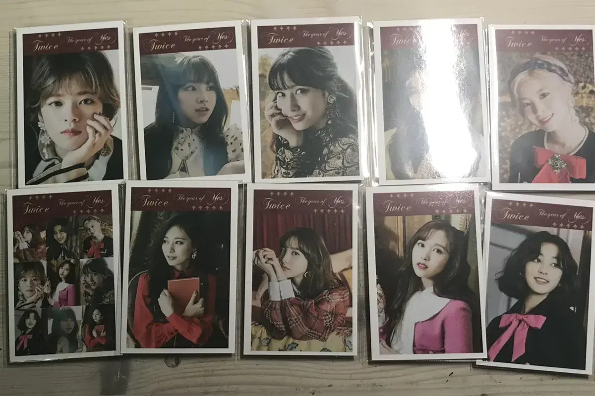 Twice's unofficial photocard.