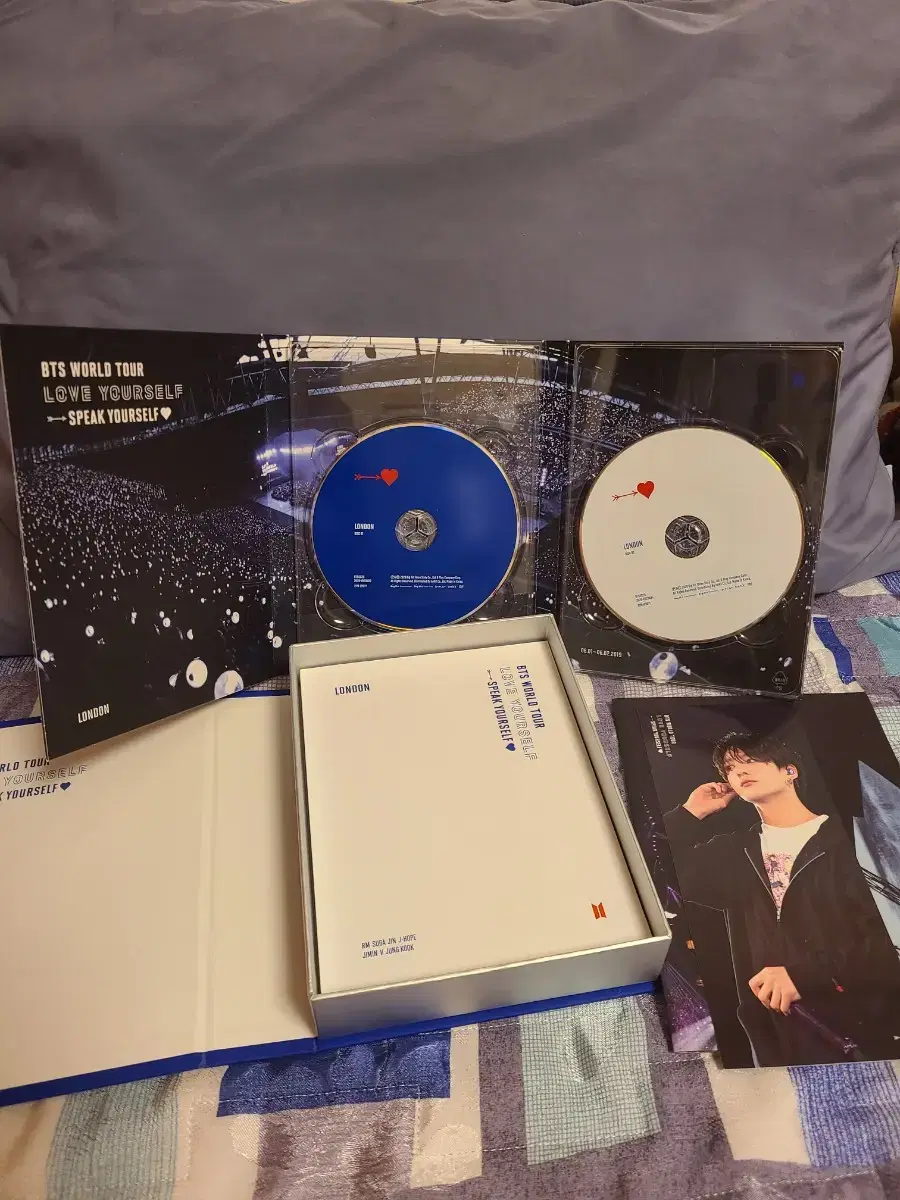 bangtan london dvd (jungkook bookmark) wts