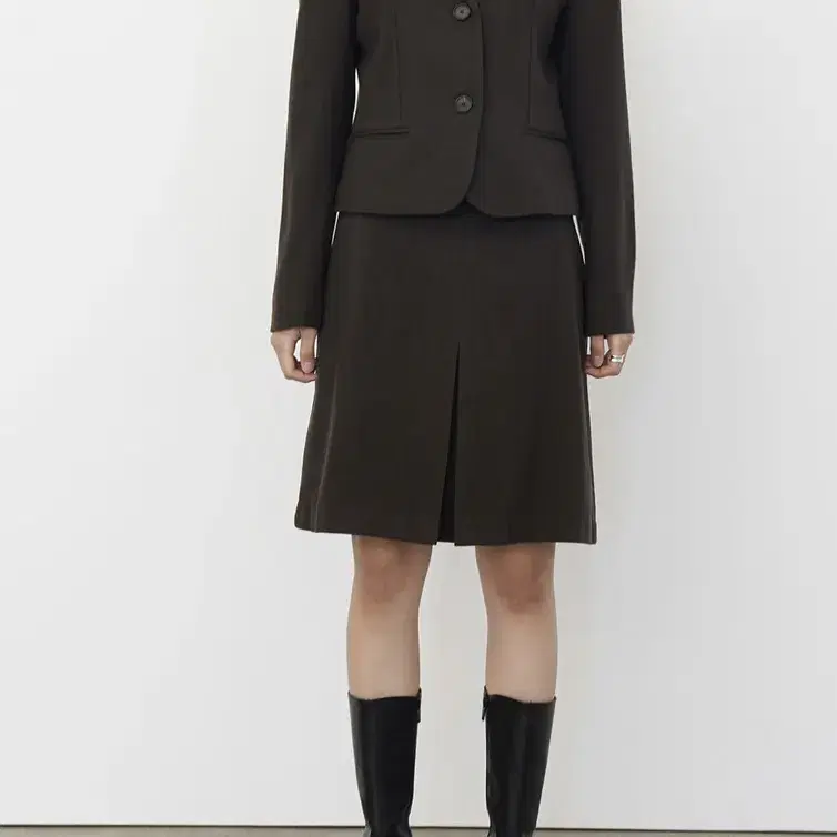 샵포허 울 크롭자켓&스커트(WOOL CROP JACKET, SKIRT)