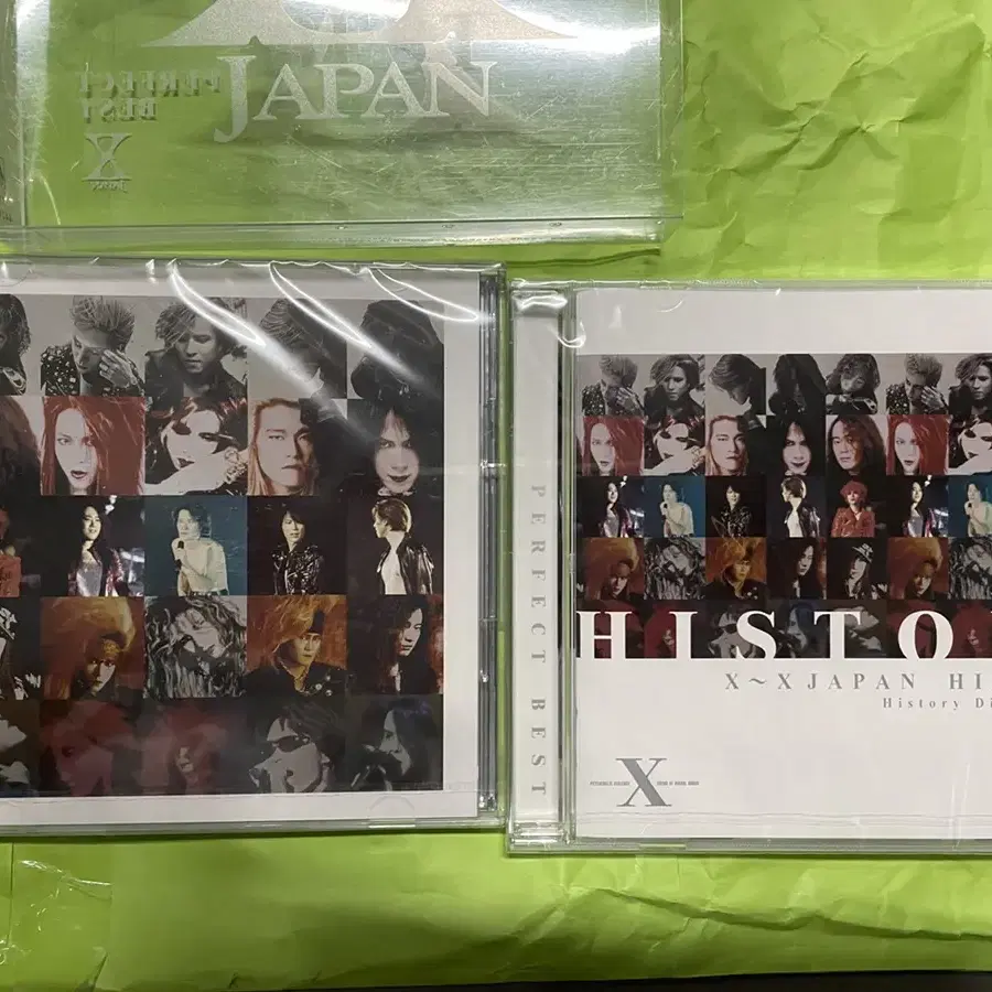 x japan perfect best 미개봉 CD