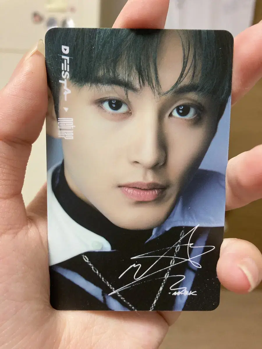 NCT 127 mark DeFesta Admission Photocard