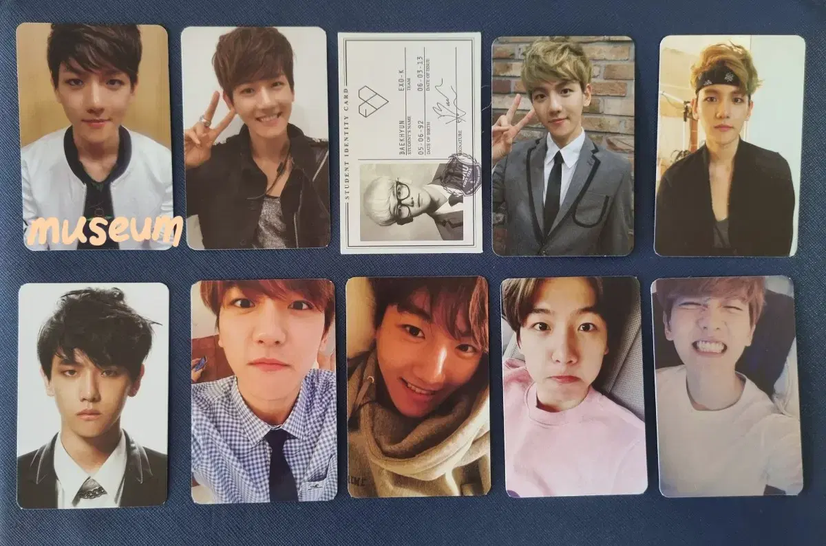 Exo baekhyun photocard bulk WTS