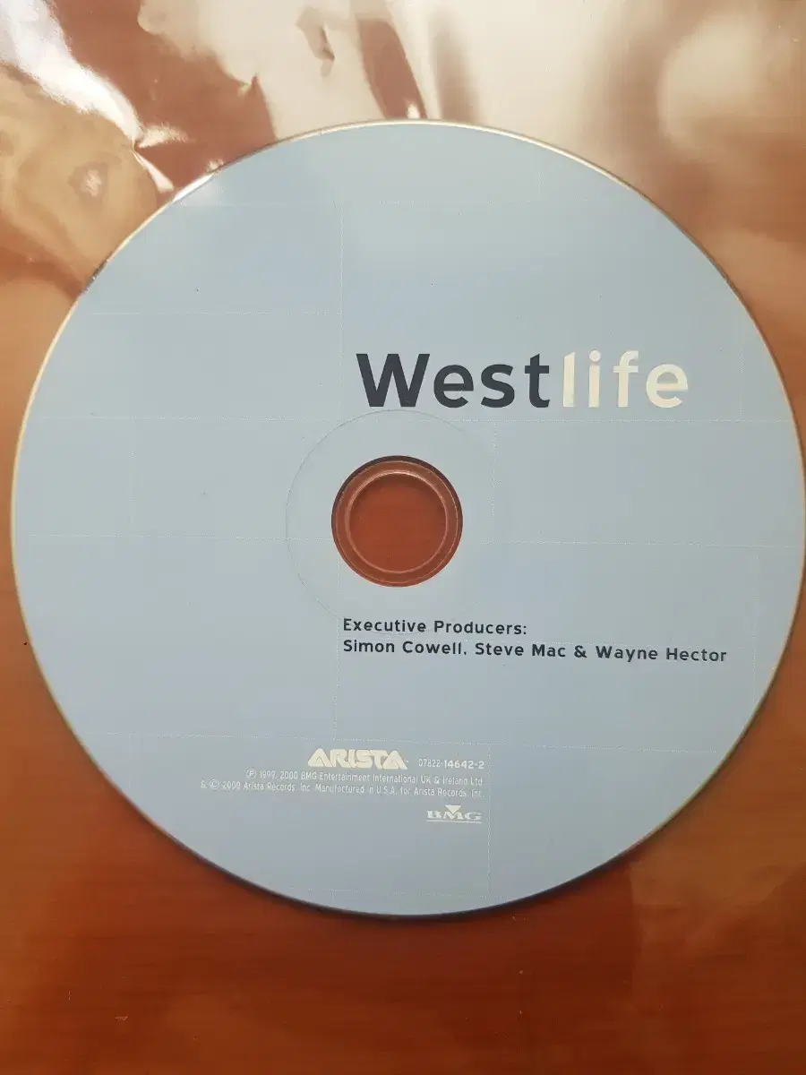 웨스트라이프 Westlife: Westlife 2000년작 씨디 알맹이만