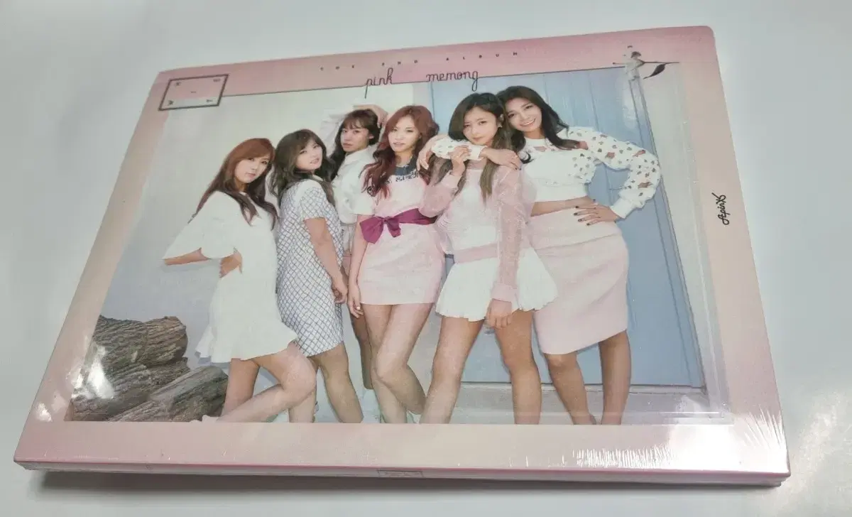 apink pink memory remember white version unsealed album wts