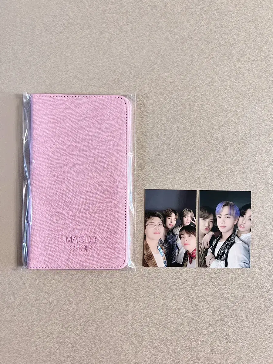 Unused) bangtan Japan Magic Shop kard Wallet photocard Japan Meroter Photo Card BTS