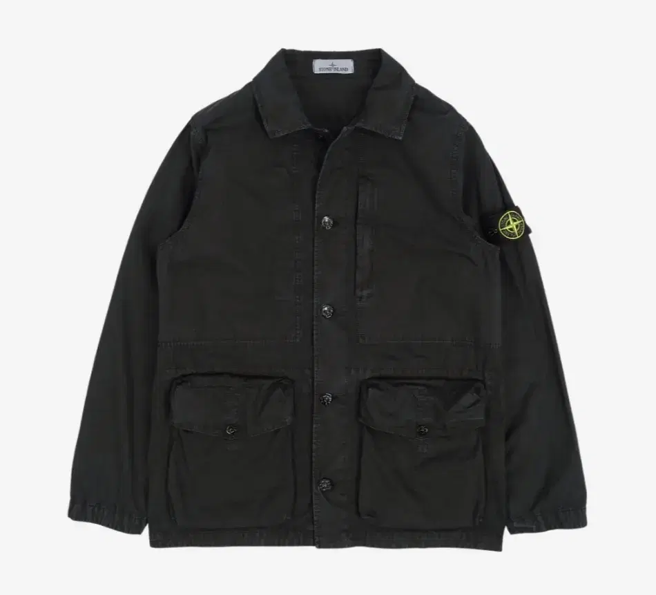 Stone Island 22SS Olde Effect Jacket Black