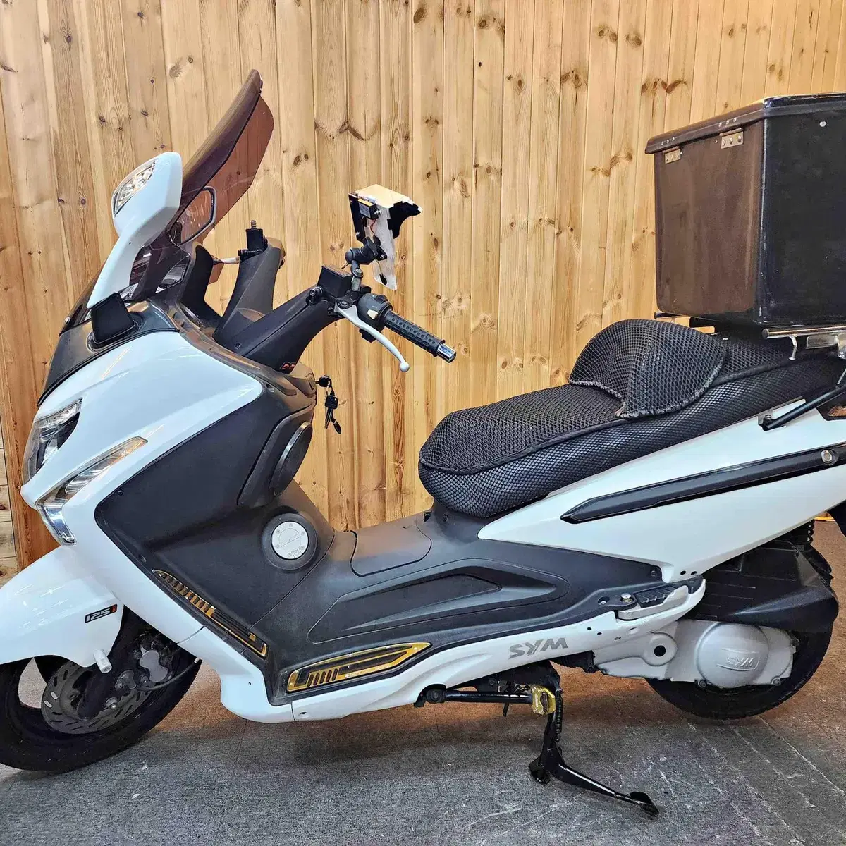 SYM 보이져125 중고 125CC 오토바이 판매