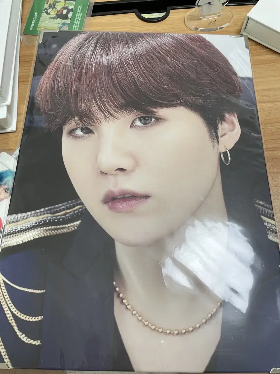 sugaプロフォールプロックススピック btsバンタンプロフォール min yoongi photocard concert merchandise