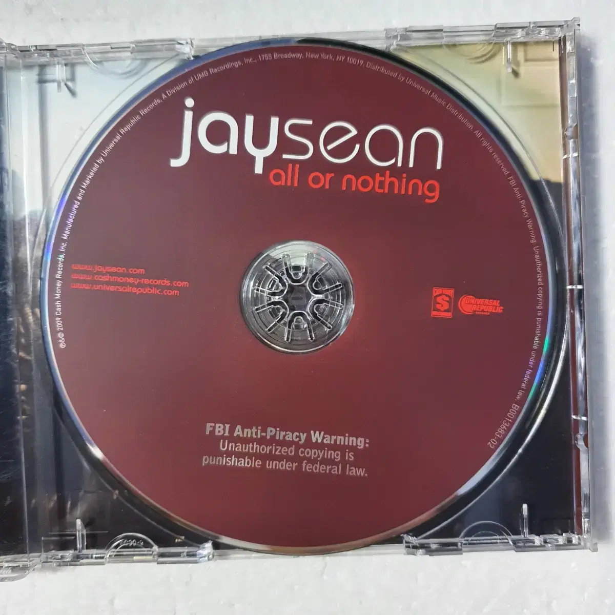 Jay Sean All Or Nothing CD 중고