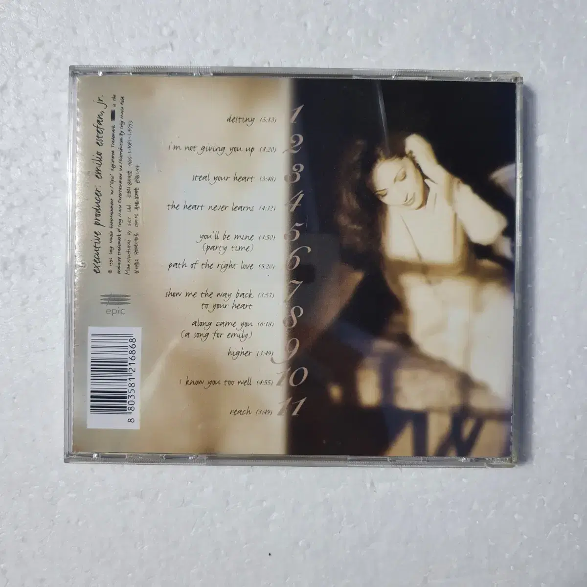 글로리아 에스테판 Gloria Estefan Destiny CD 중고