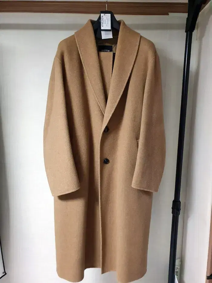 Men's Coat / System Homme / Shawl Kara Robe Coat / 105