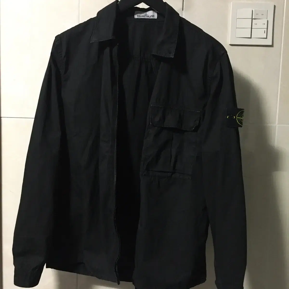 Stone Island Overshirt Black M size