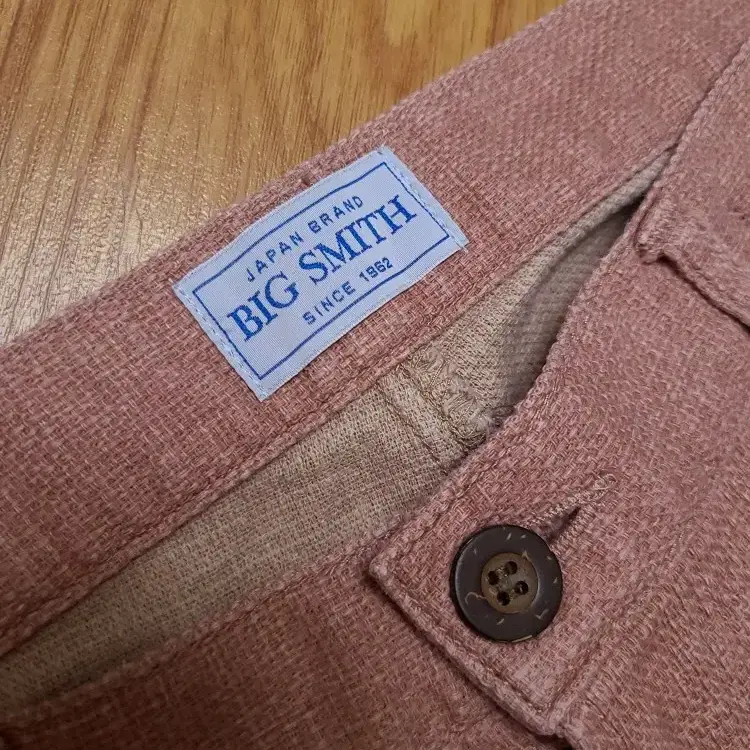 BIG SMITH 리넨 하프 팬츠