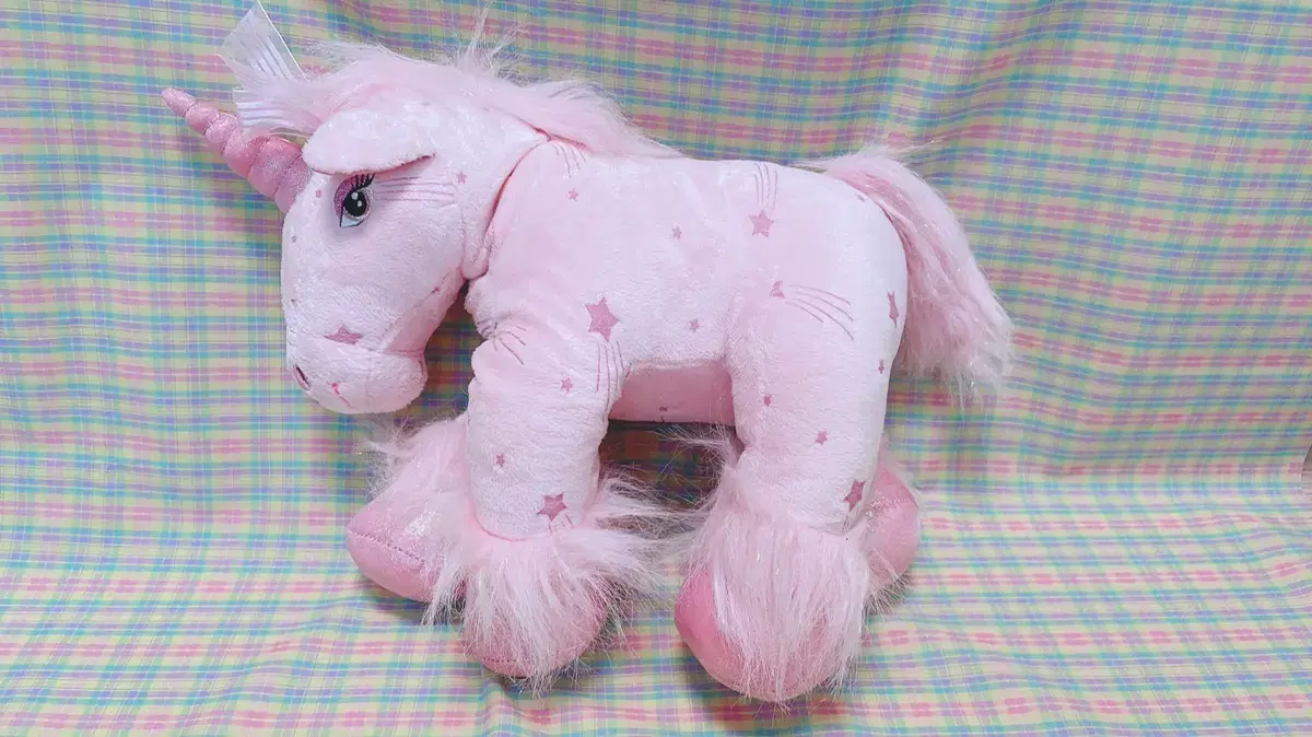 [Discount] Vintage Unicorn Doll in Pink