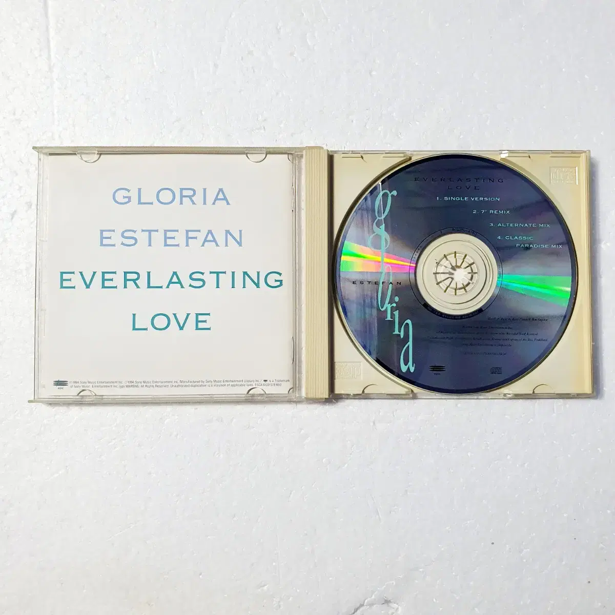 글로리아 에스테판 Gloria Estefan 일본반 싱글 CD 중고