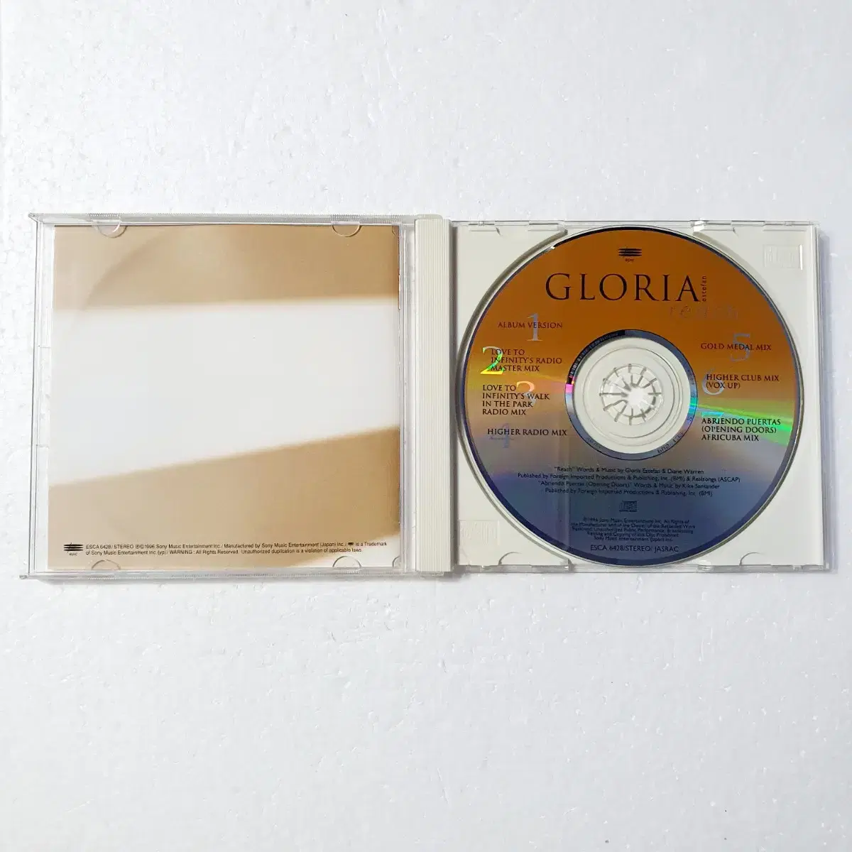 글로리아 에스테판 Gloria Estefan 일본반 싱글 CD 중고