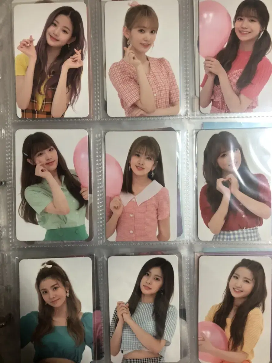 iz*one the movie photocards full set sells