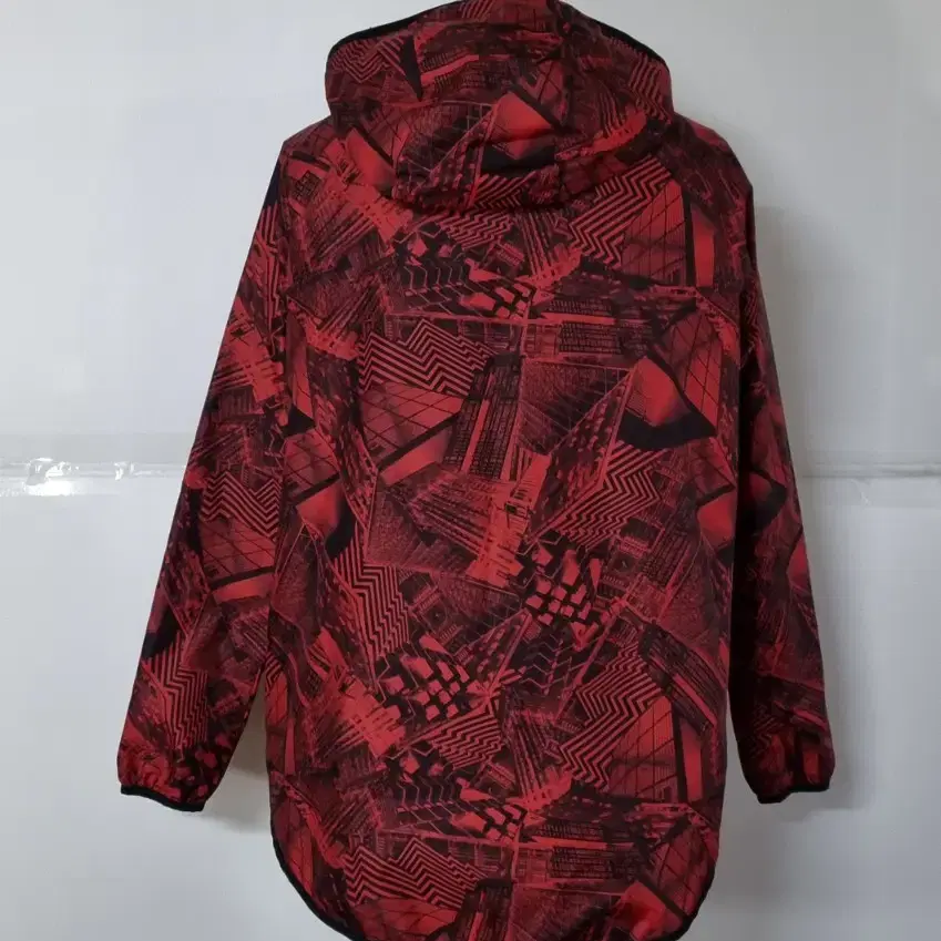 100나이키Nike Black and Red TKO Camo 바람막이자켓