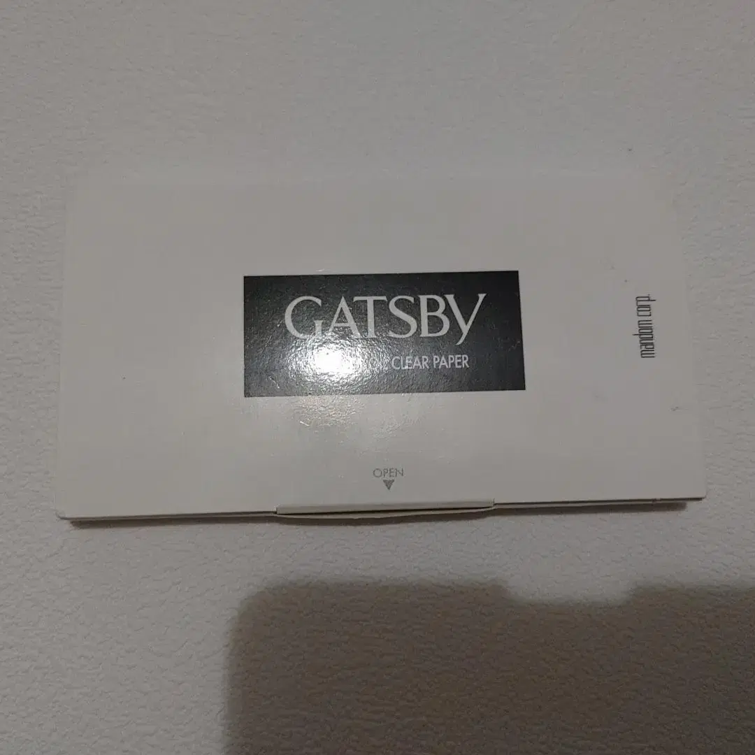 갸스비 기름종이 GATSBY