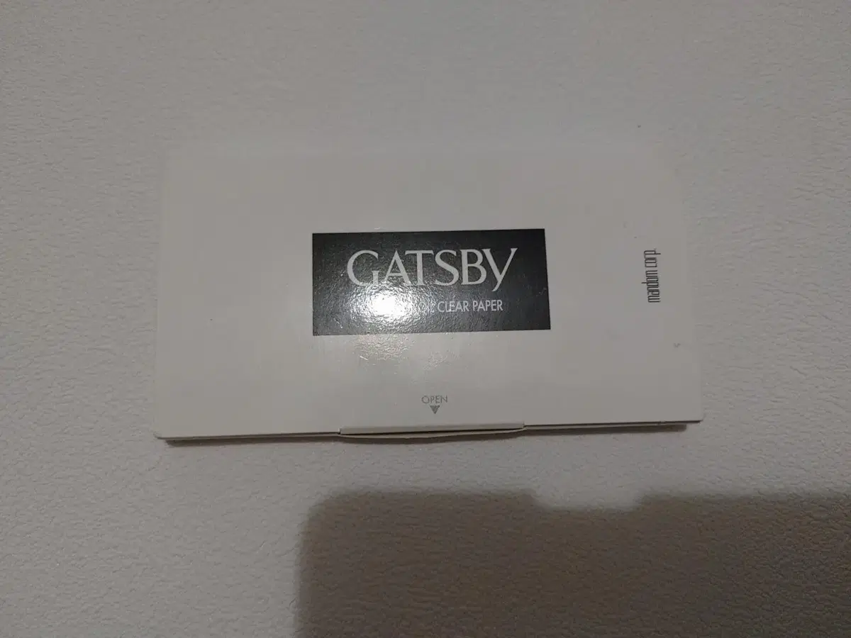 갸스비 기름종이 GATSBY