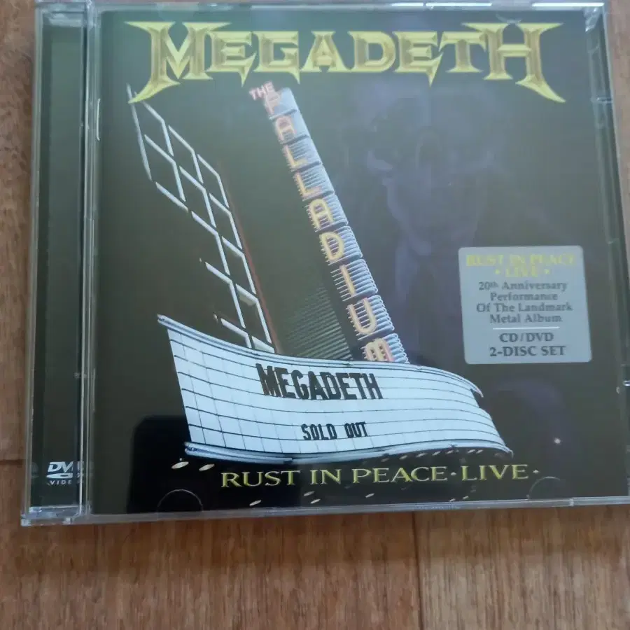 Megadeth cd&dvd 메가데스 수입 시디