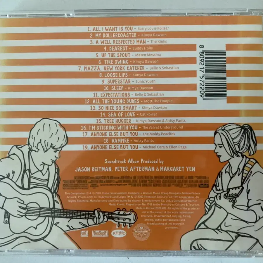 영화 Juno OST CD