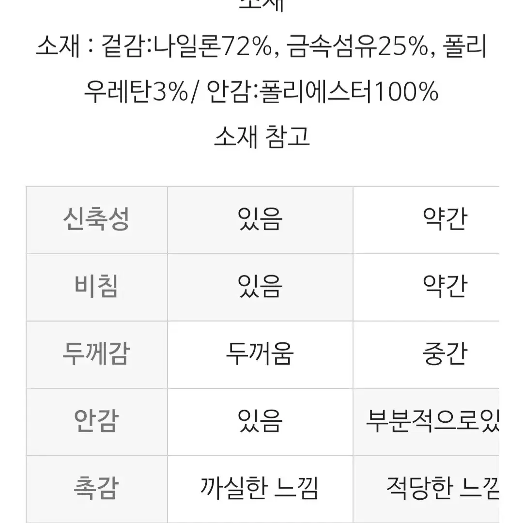 [새상품]보브(VOV) 트윙클 스트레치 스커트 2022년 신상