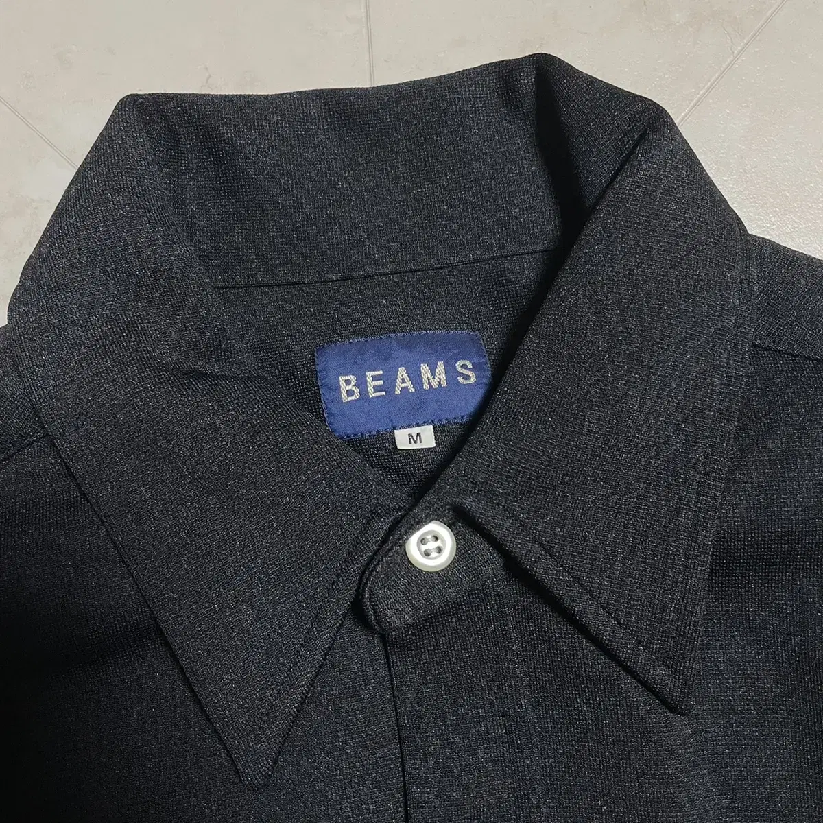 BEAMS 빔즈 블랙 셔츠