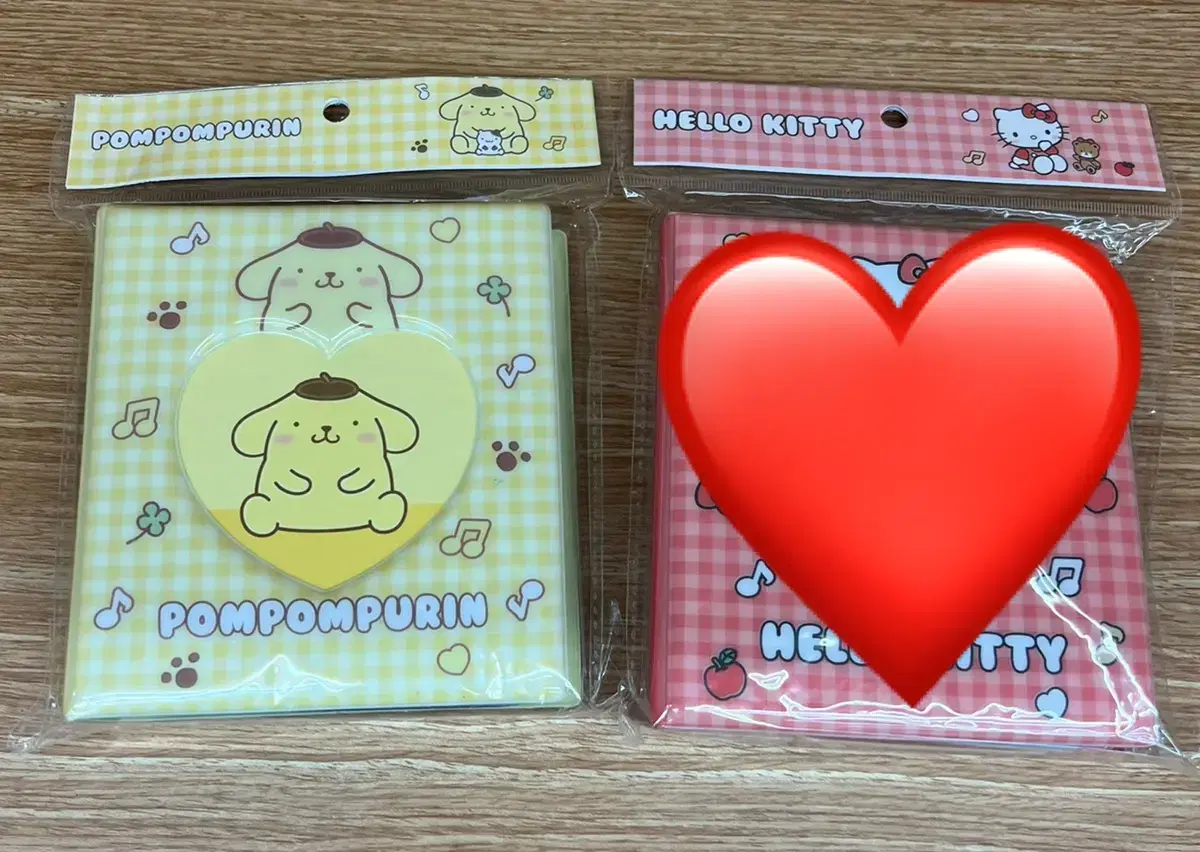 Pompompurin sealed 2-step collectbook photocard Album