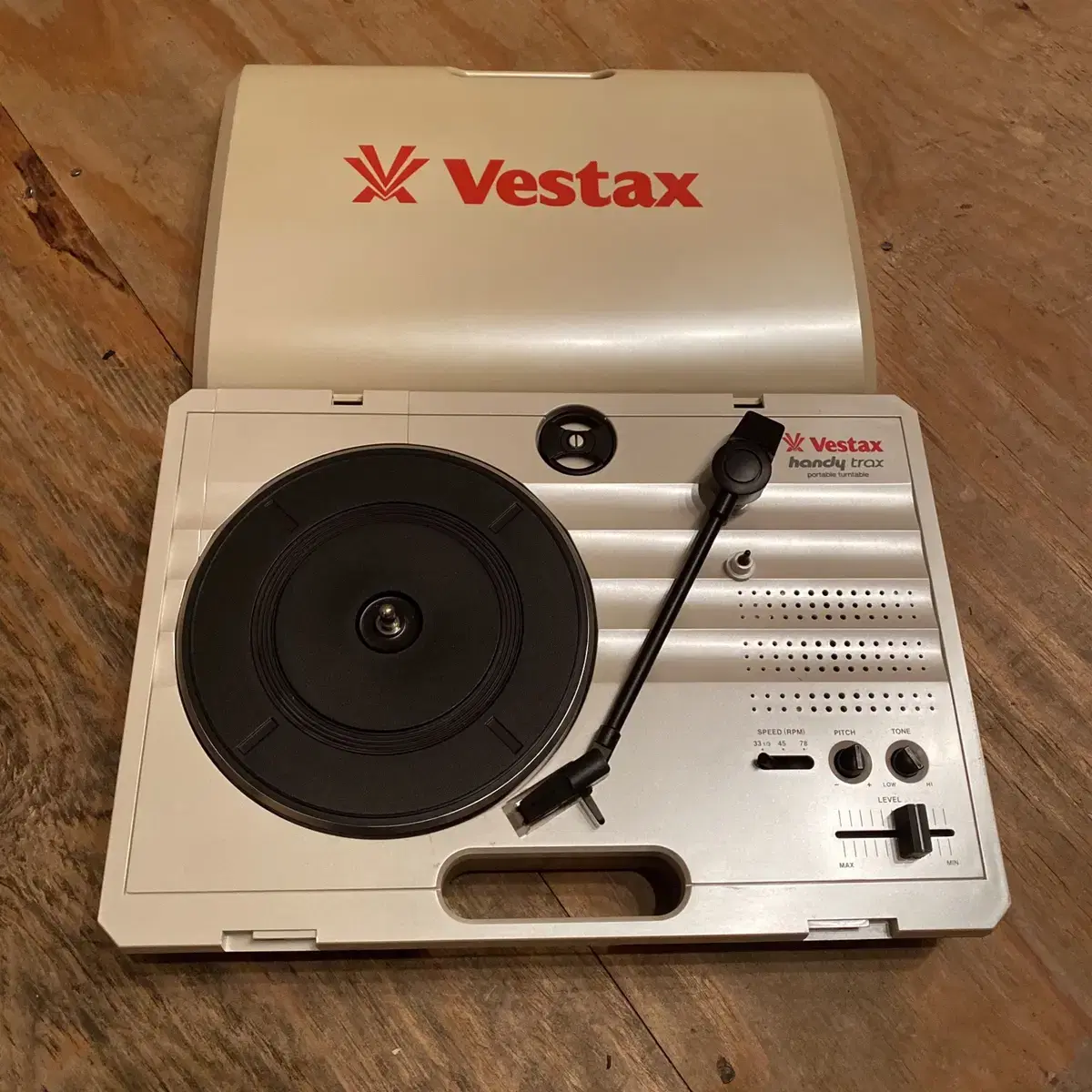 베스탁스 vestax portable turntable 턴테이블