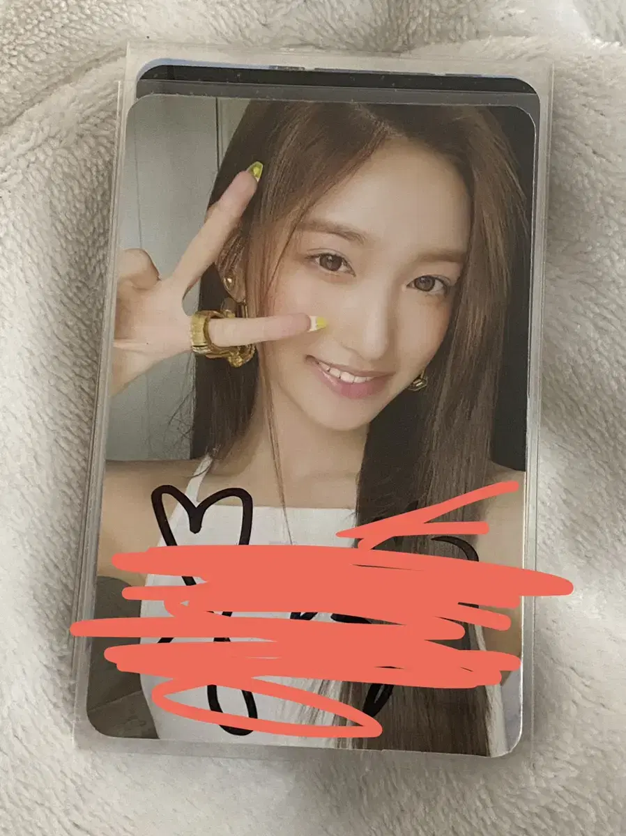 Ive leeseo handwritten sign poca photocard photocard wts!