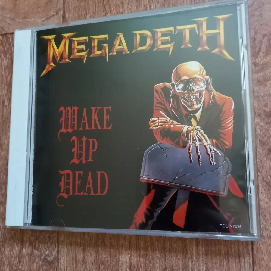 megadeth 메가데스 일본반 시디