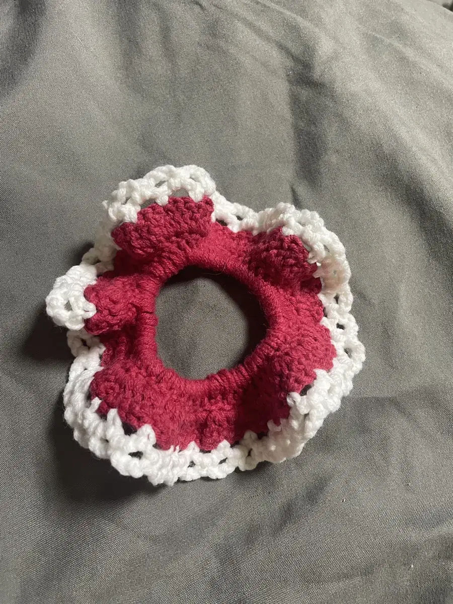 I sell crochet hair ties