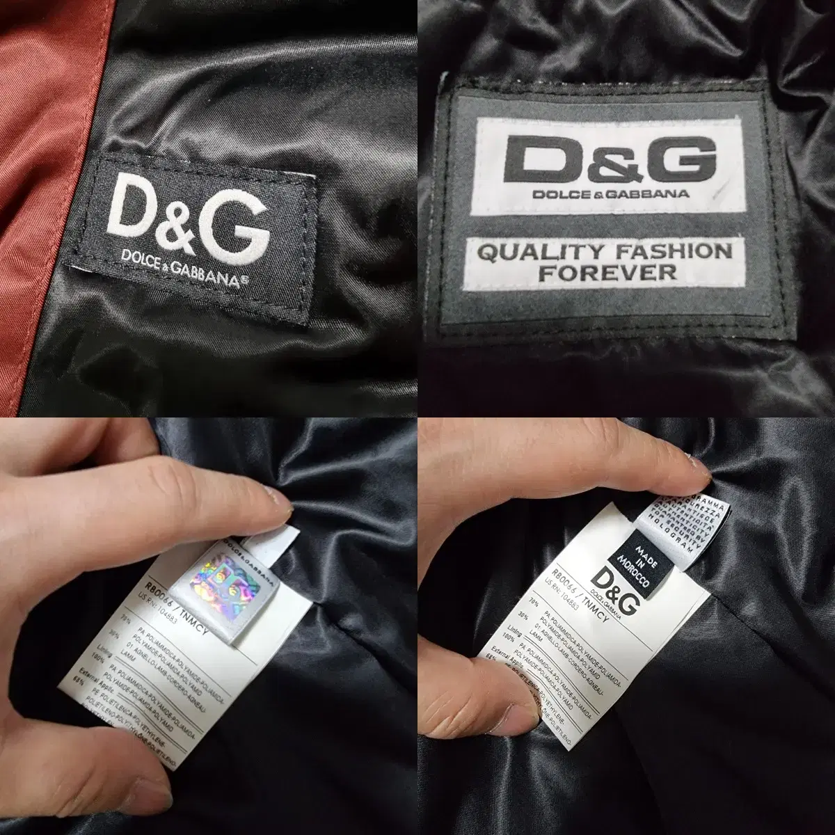 (정품) 돌체앤가바나 가죽자켓 D&G 멀티포켓블루종자켓 돌체앤가바나자켓