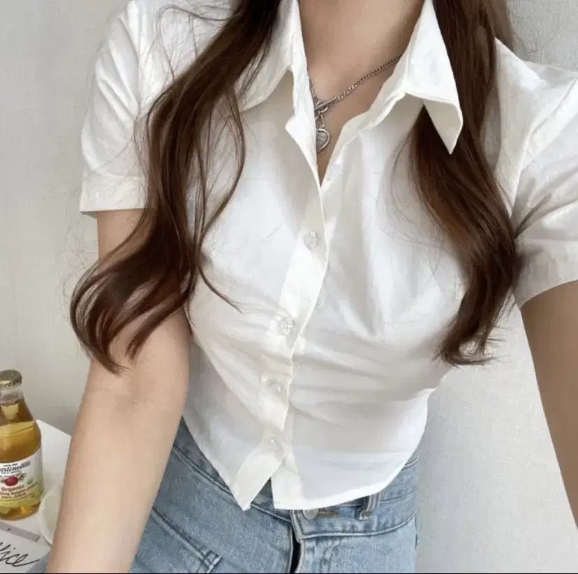 Crop-top shirt