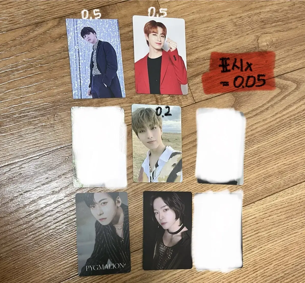 Oneus album photocard Fotokard Alpo