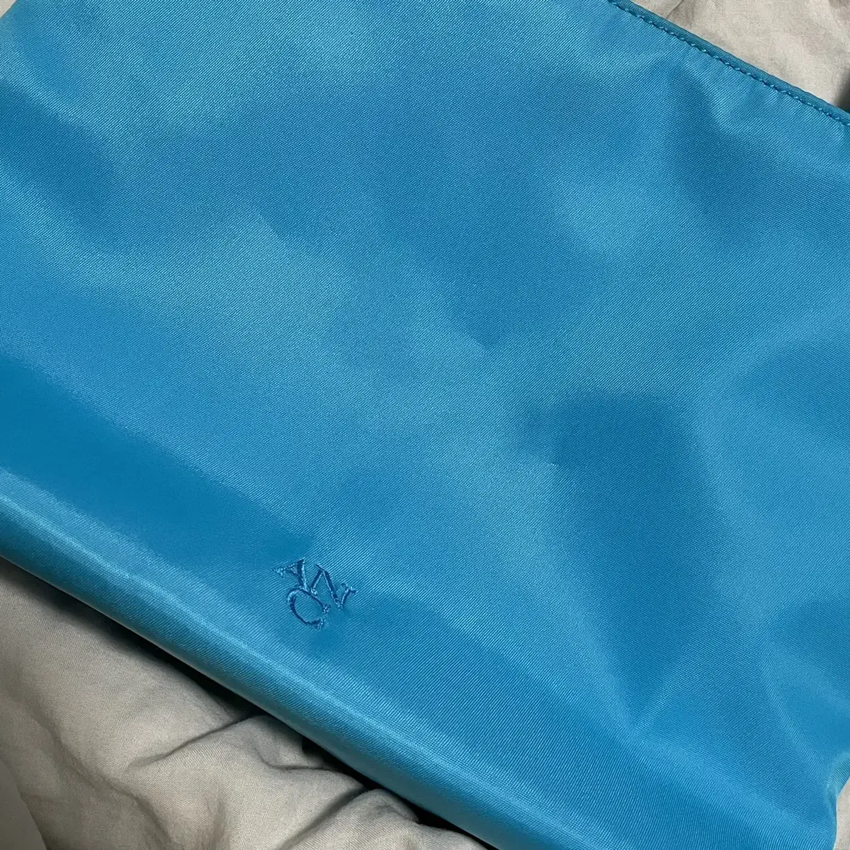 언에디트 가방 블루 Tiny Bag_CYAN BLUE