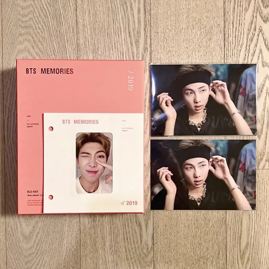 방탄소년단 2019 메모리즈 블루레이 남준 알엠 RM Blu-ray 포카