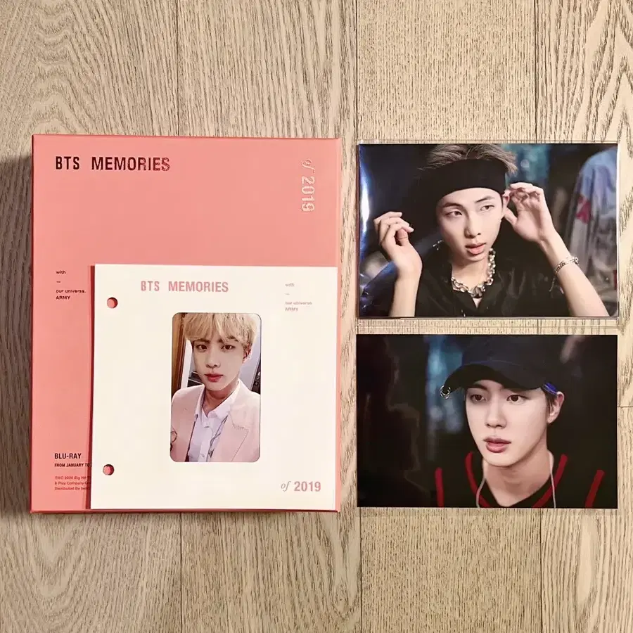 방탄소년단 2019 메모리즈 블루레이 석진 포카 포토카드 Blu-ray