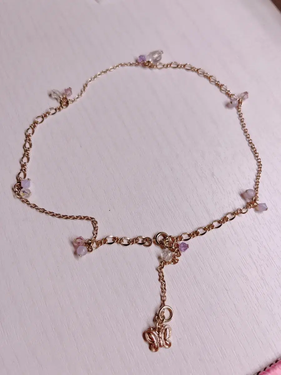 Anna Sui Rose Gold Choker Necklace