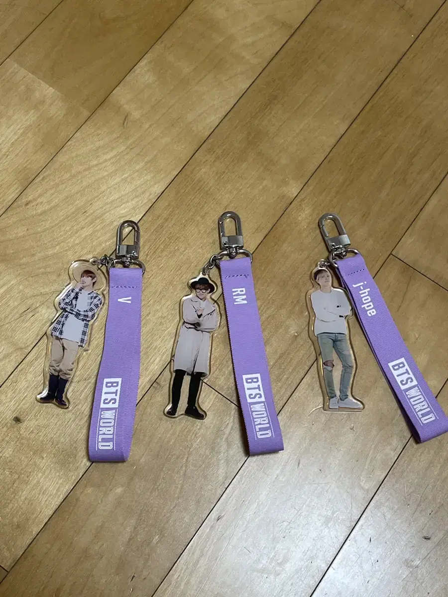 BTS Beatles World Keyring