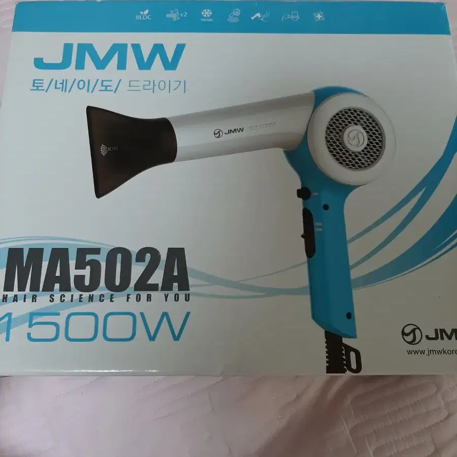 새상품  jmw토네이도 드라이기 ma502a